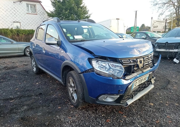 Dacia Sandero Stepway cena 20500 przebieg: 108205, rok produkcji 2020 z Błaszki małe 352